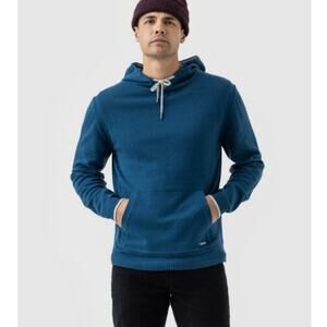 Rodd & Gunn Teal Kingsley Park Knit Pullover Hoodie - 100% Combed Cotton NWT XL